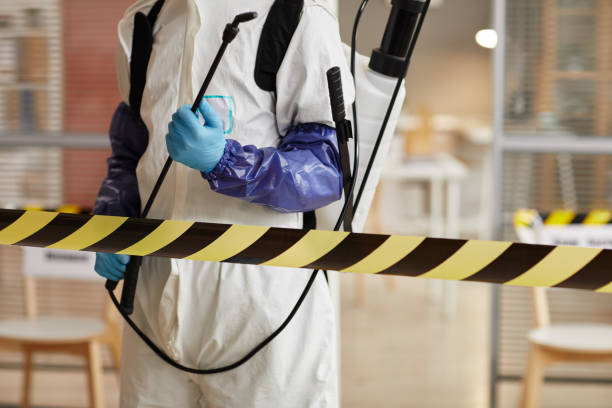 Professional Biohazard technician working in Newburg, WI